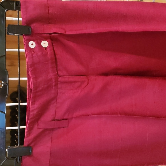 WINE colored Dolce & Gabbana Silk pantsuit Gorgeous size 40/2 US - Picture 10 of 10